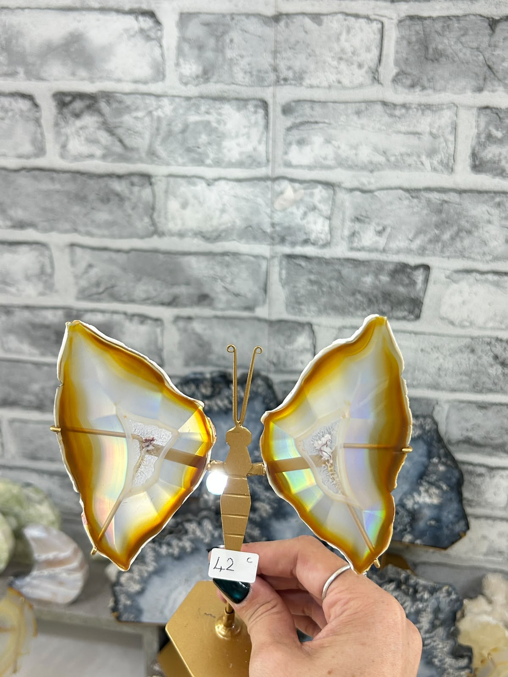 Iris Agate Wings #3