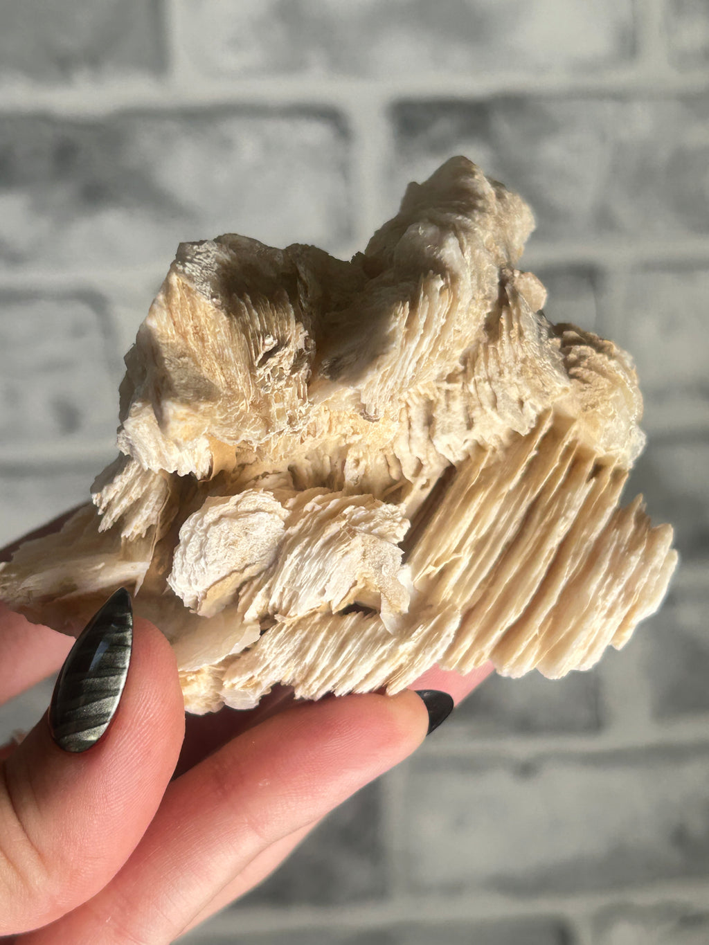 Stacked Thousand layer Calcite from Huaggang Mining District, Inner Mongolia