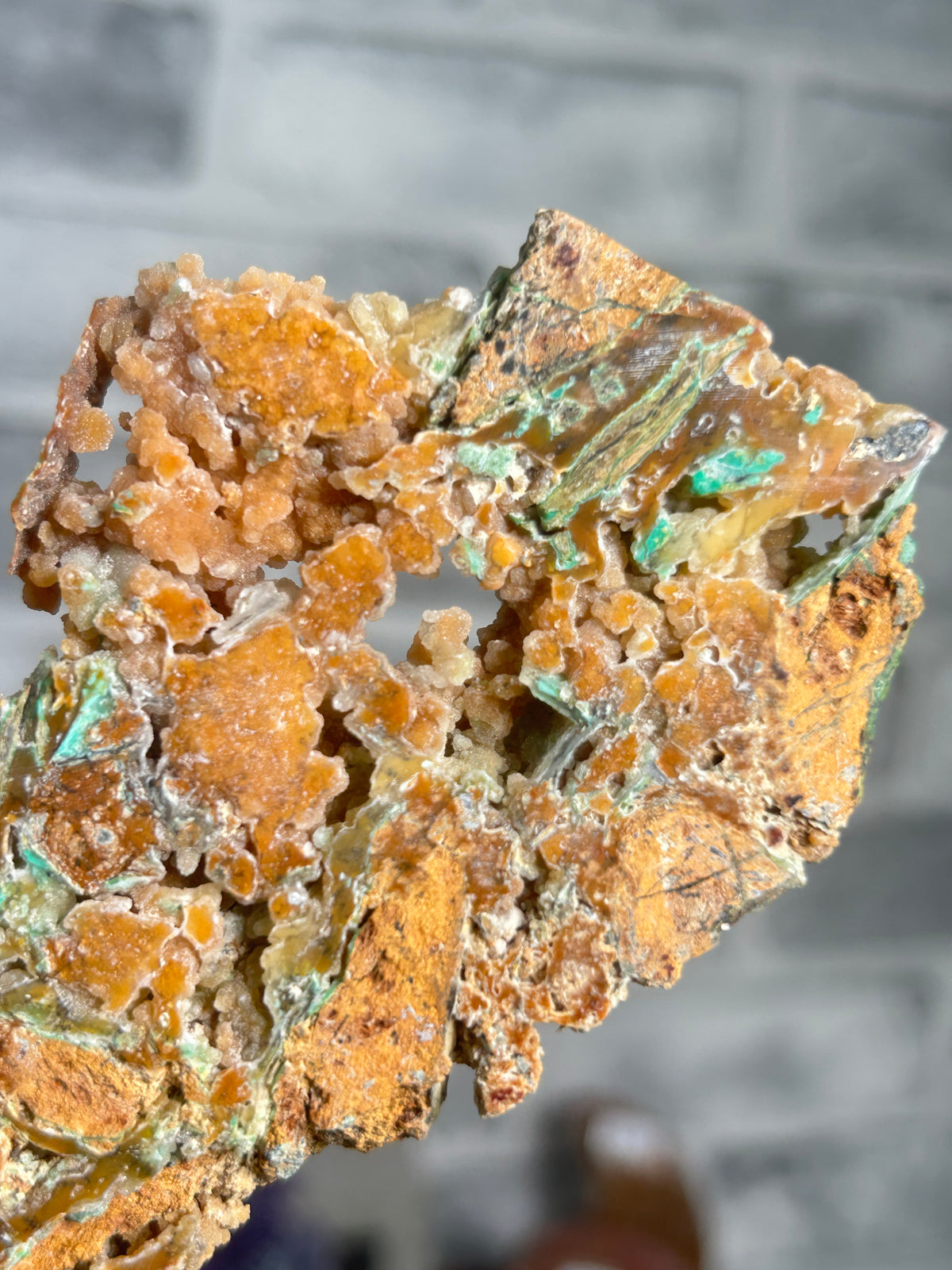 “Indonesian Smithsonite” Garnierite with Quartz E