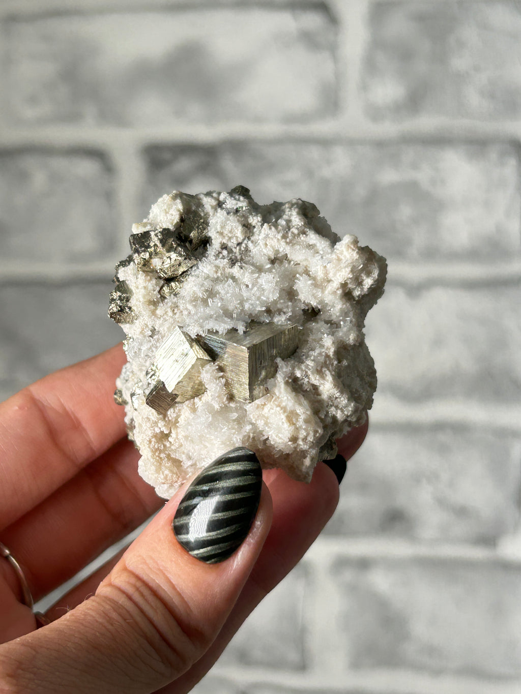 Cubic Pyrite on matrix (Copy)