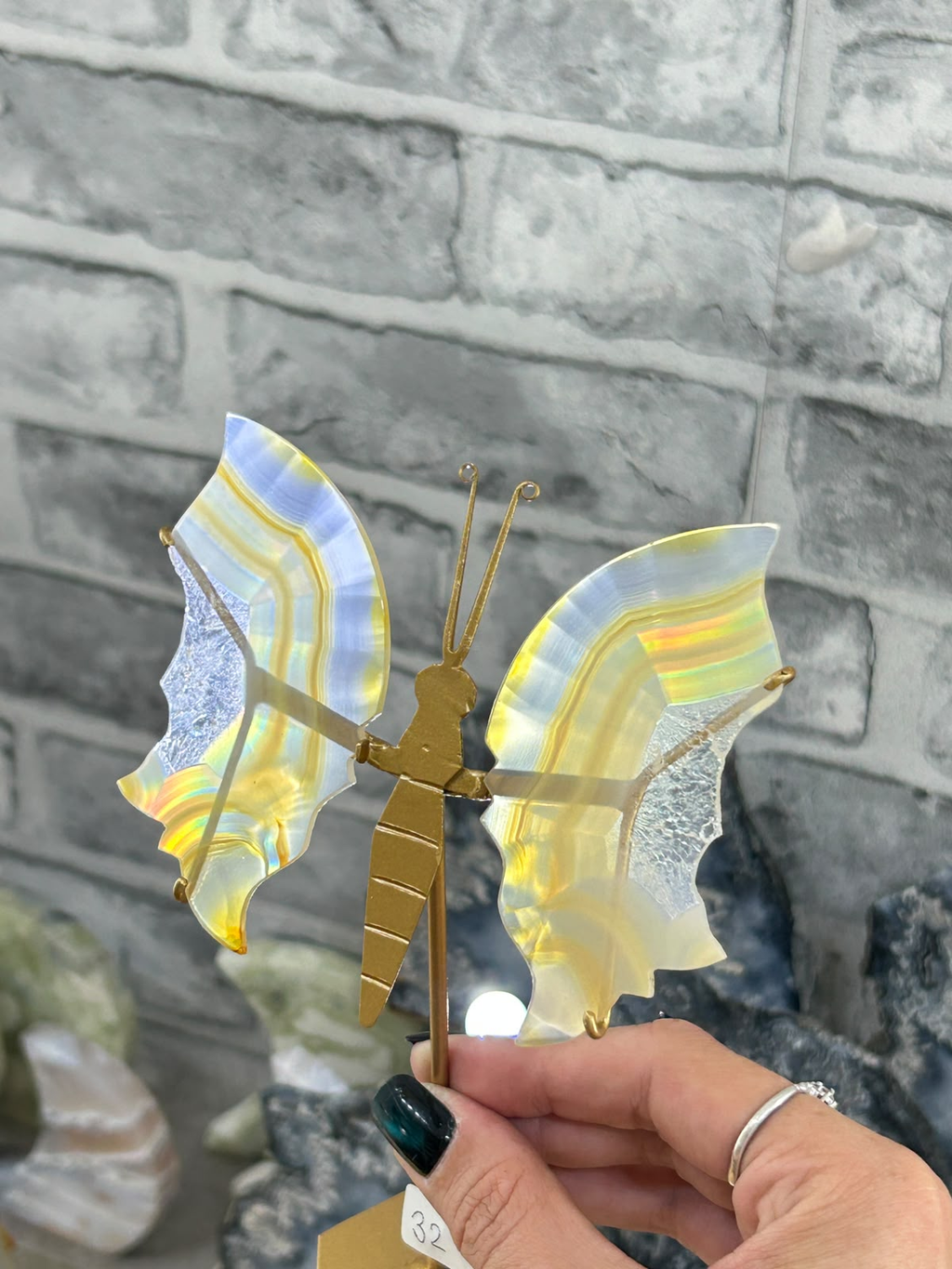 Iris Agate Wings #2