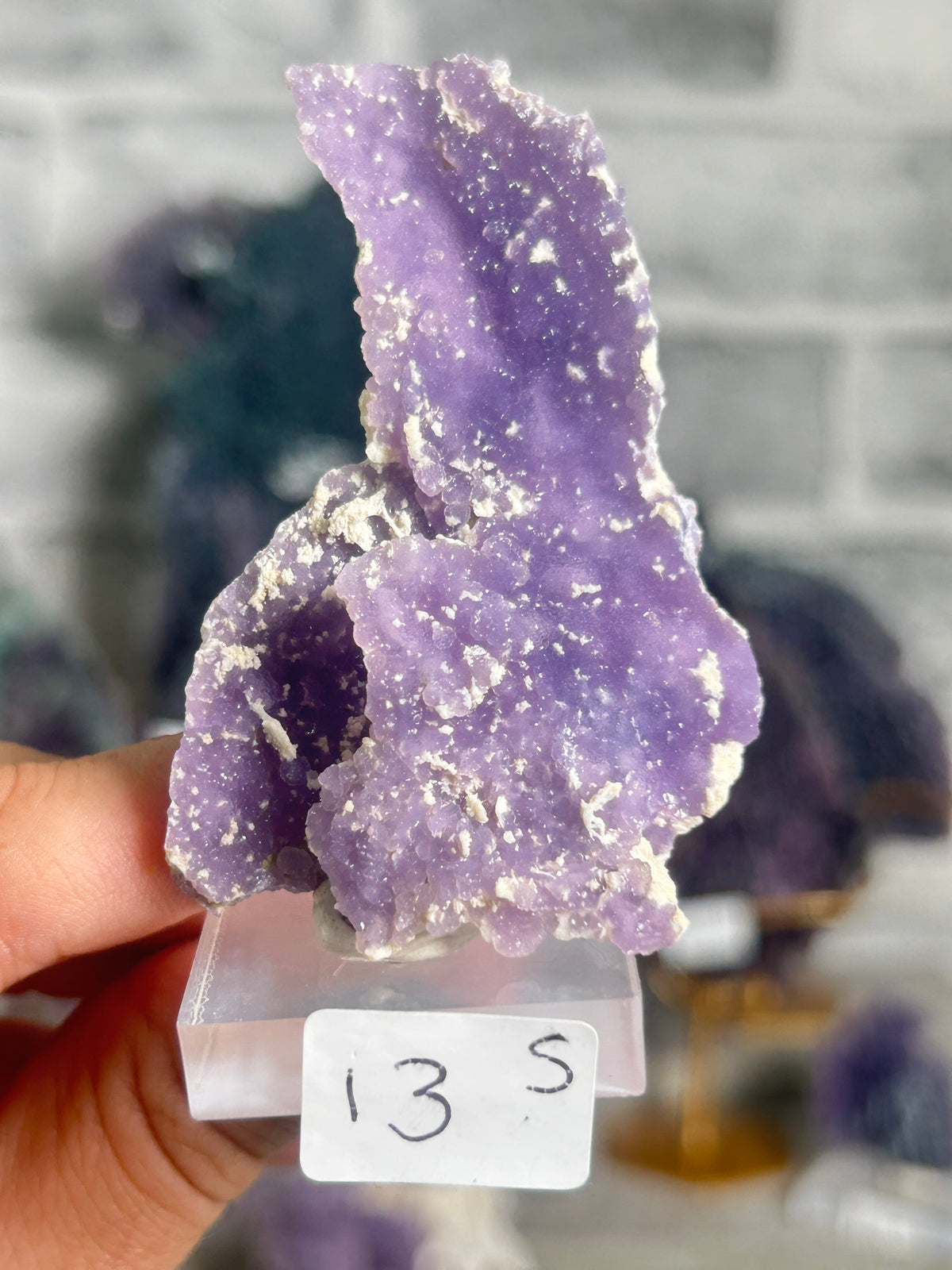 Grape Agate Cluster S
