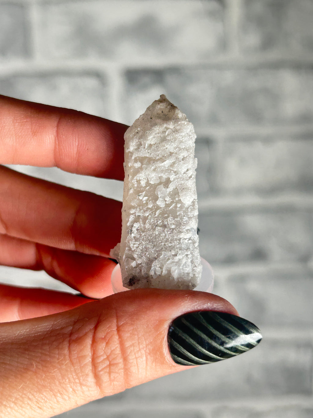 Candle Quartz with Green Calcite, Huanggang Fe-Sn Deposit, Inner Mongolia