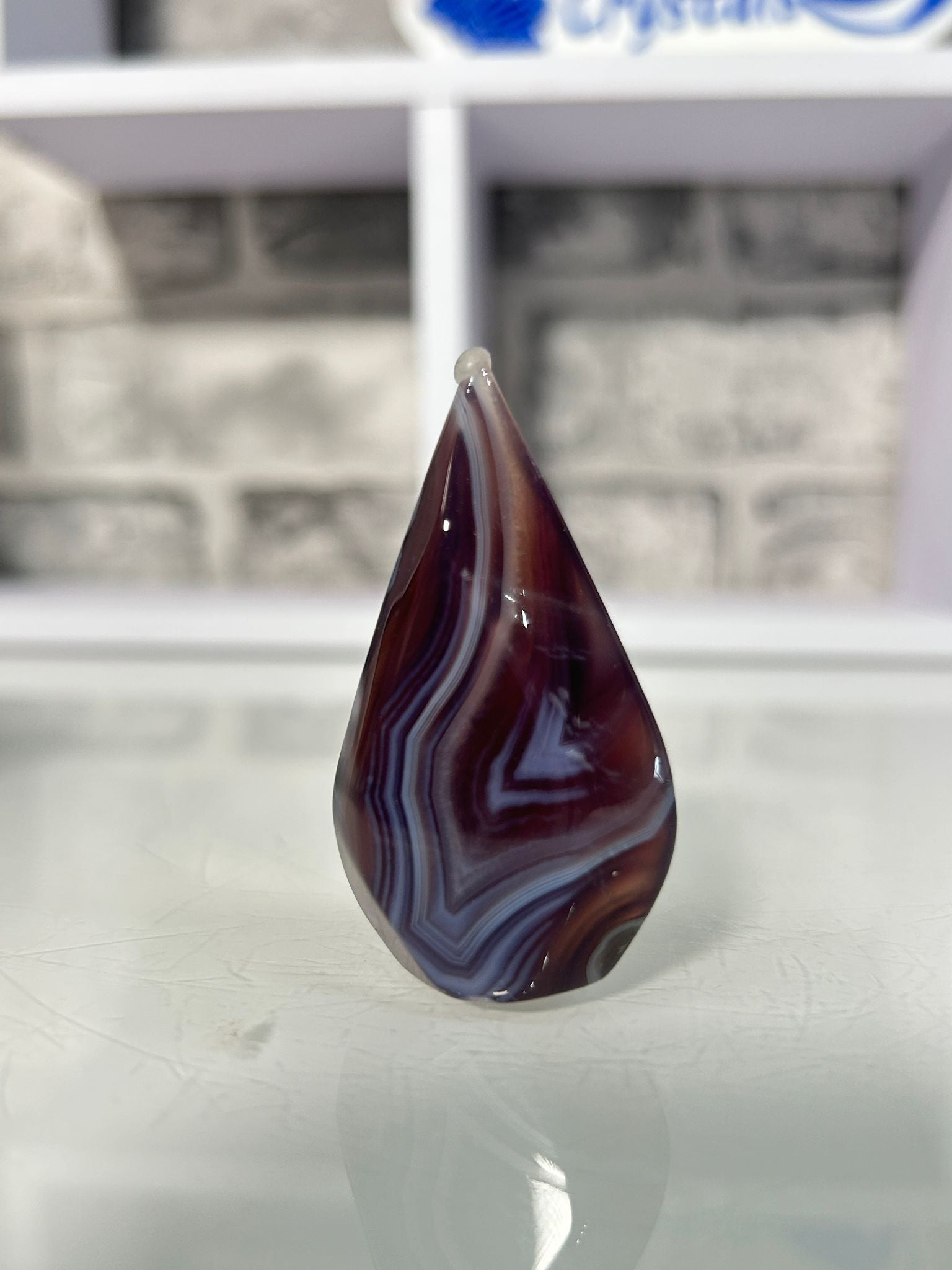 Jelly Agate Teardrops 🍬