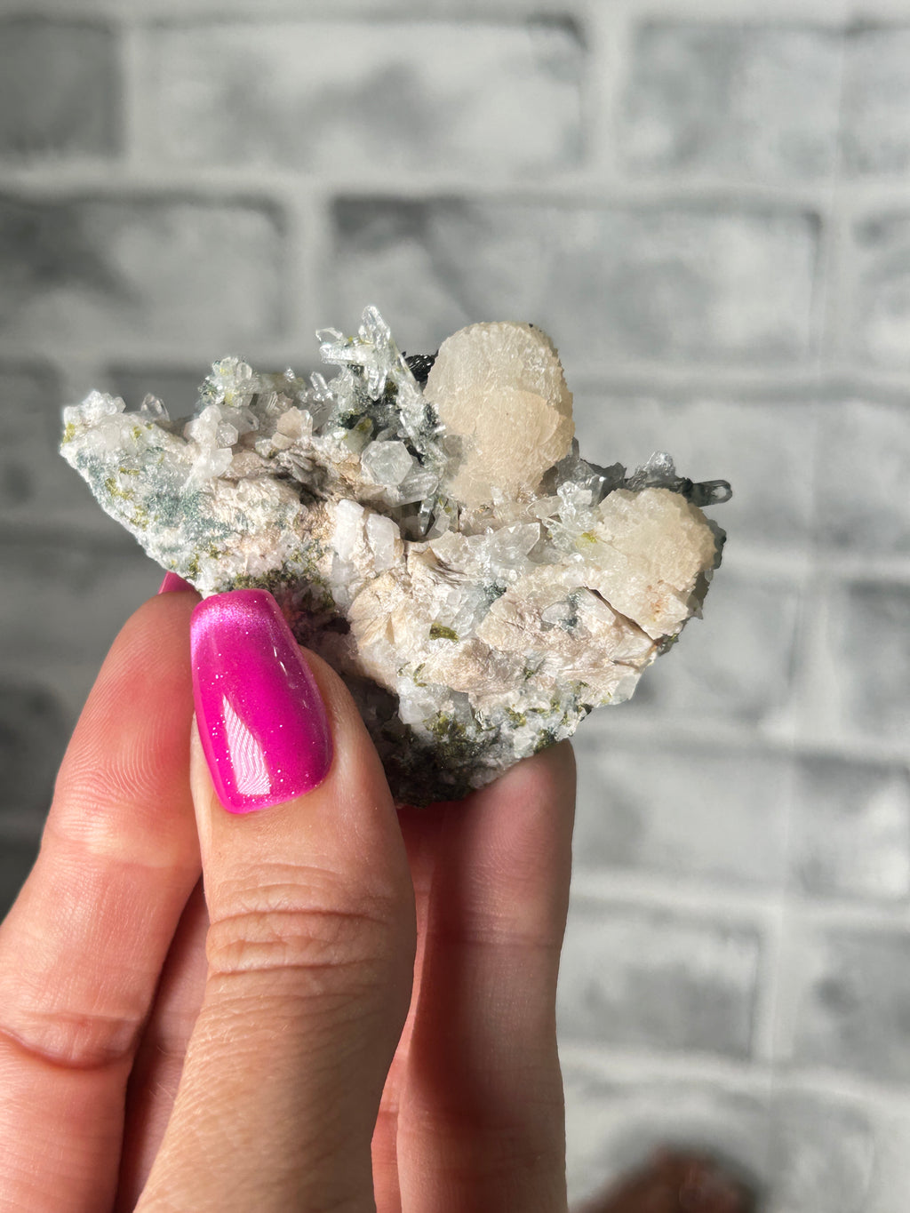 Prehnite and Epidote Sichuan