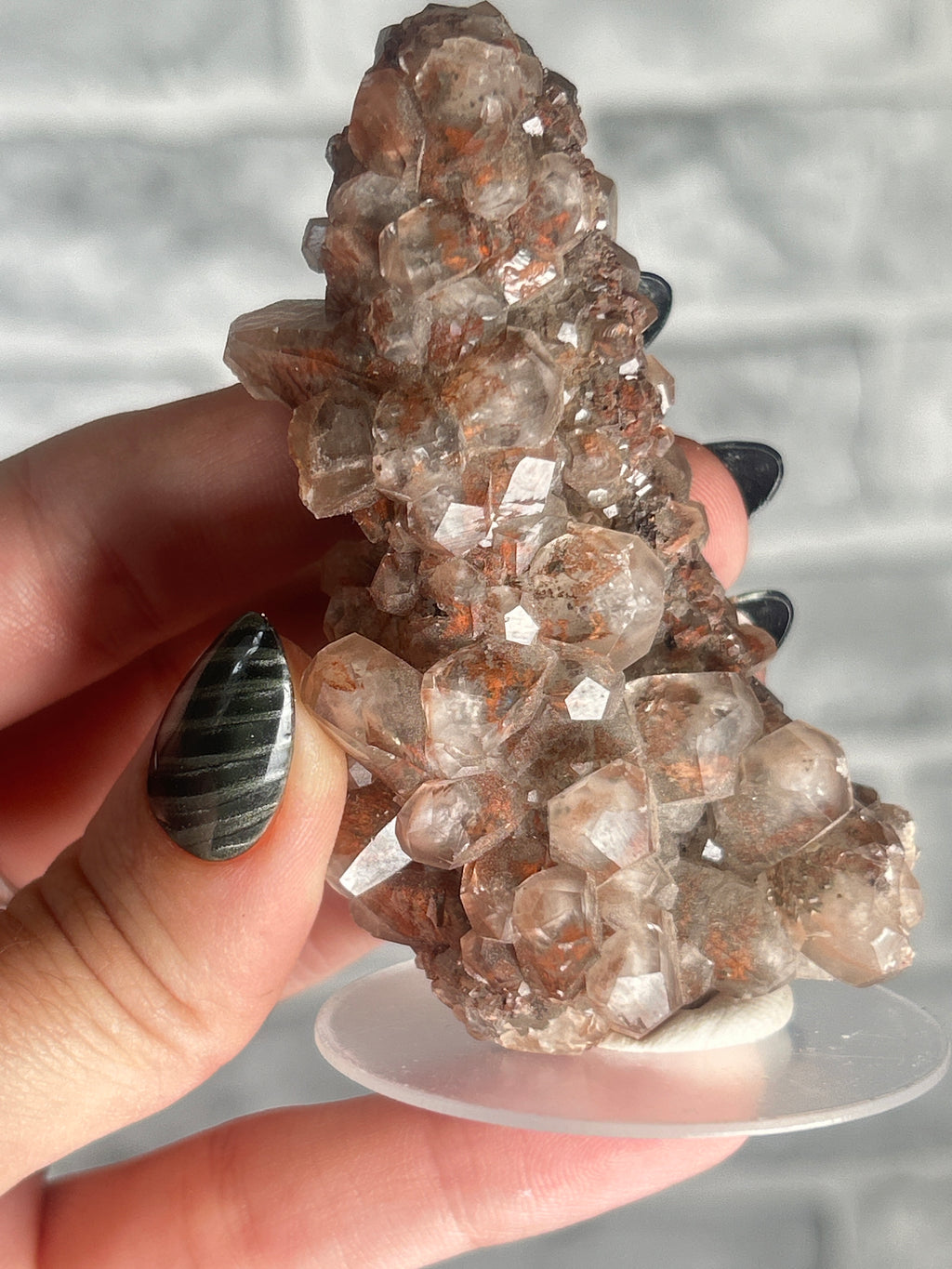 Calcite with Hematite From Hubei