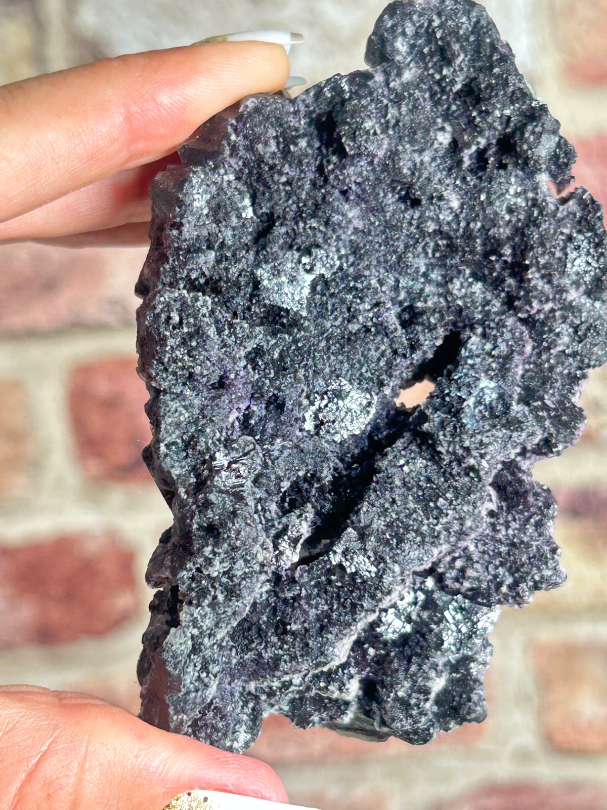 Dark Cubic Fluorite