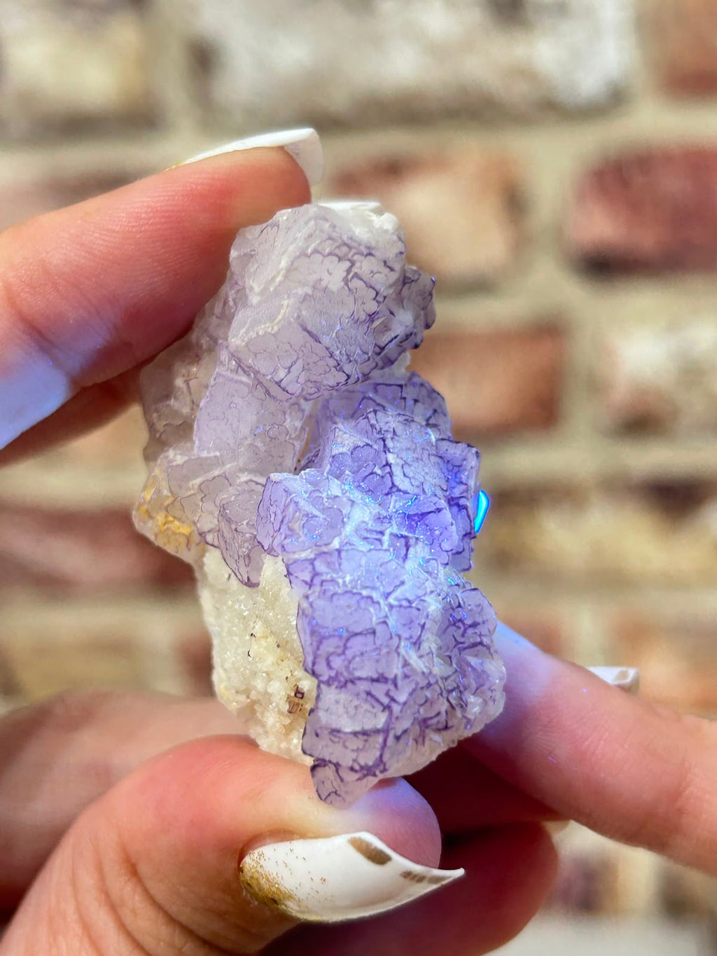 QR Fluorite (Purple Edge Fluorite) B