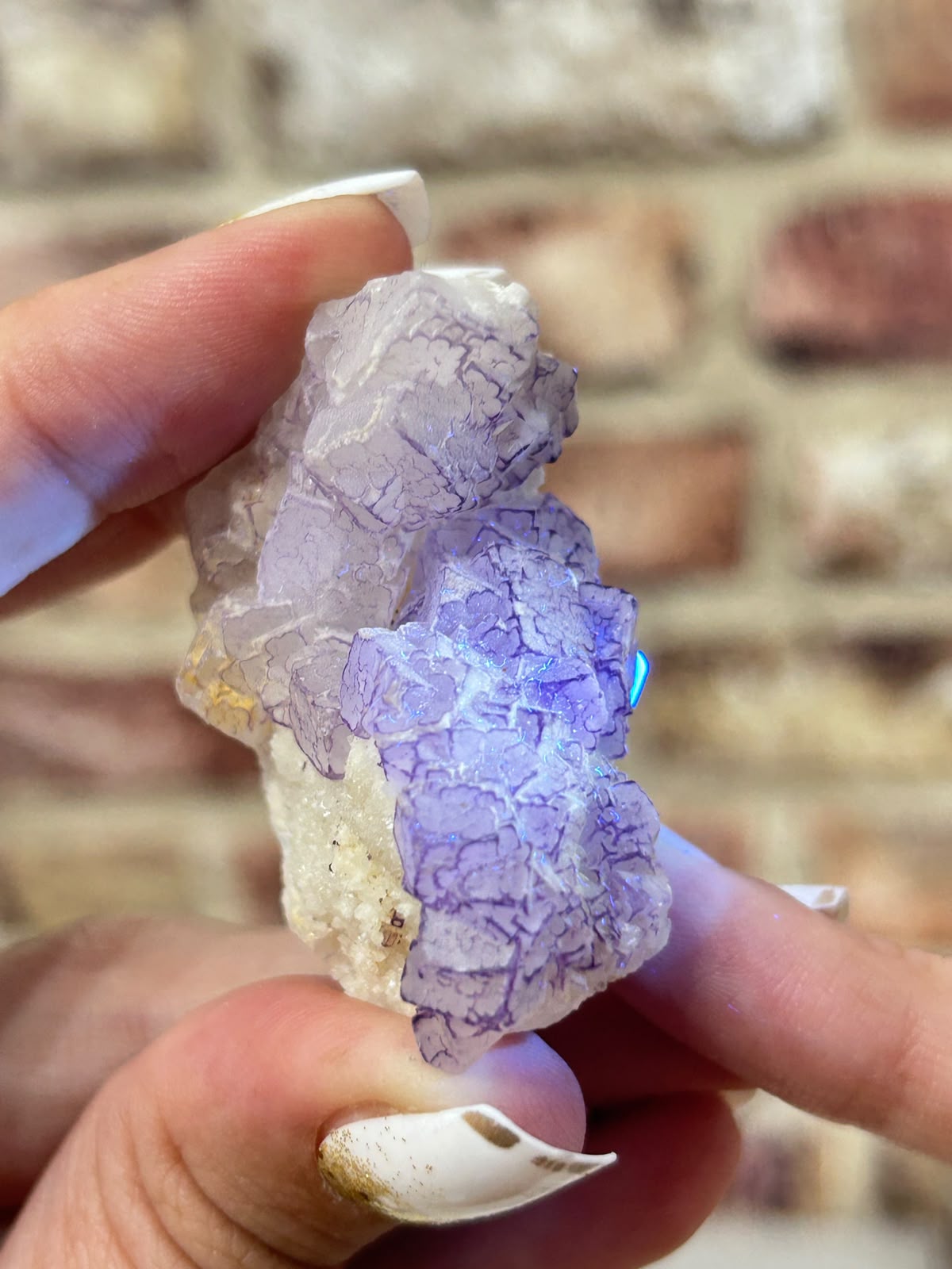 QR Fluorite (Purple Edge Fluorite) B