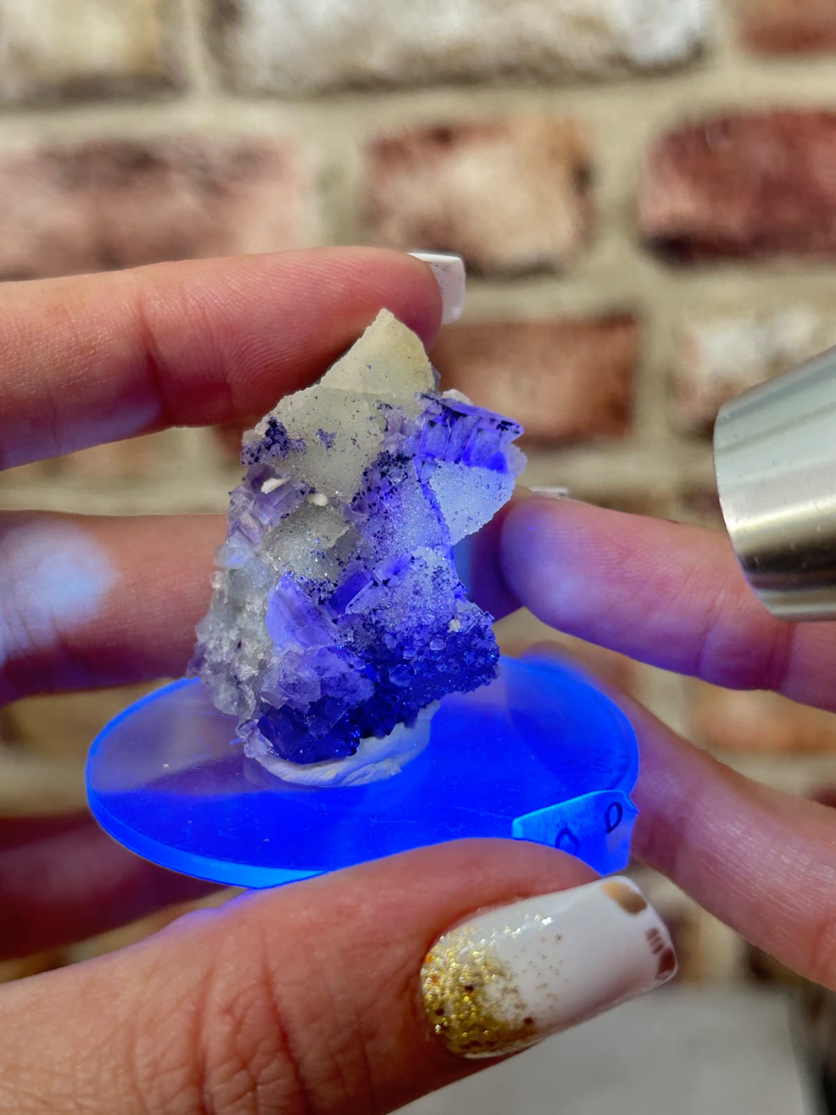 QR Fluorite (Purple Edge Fluorite) D