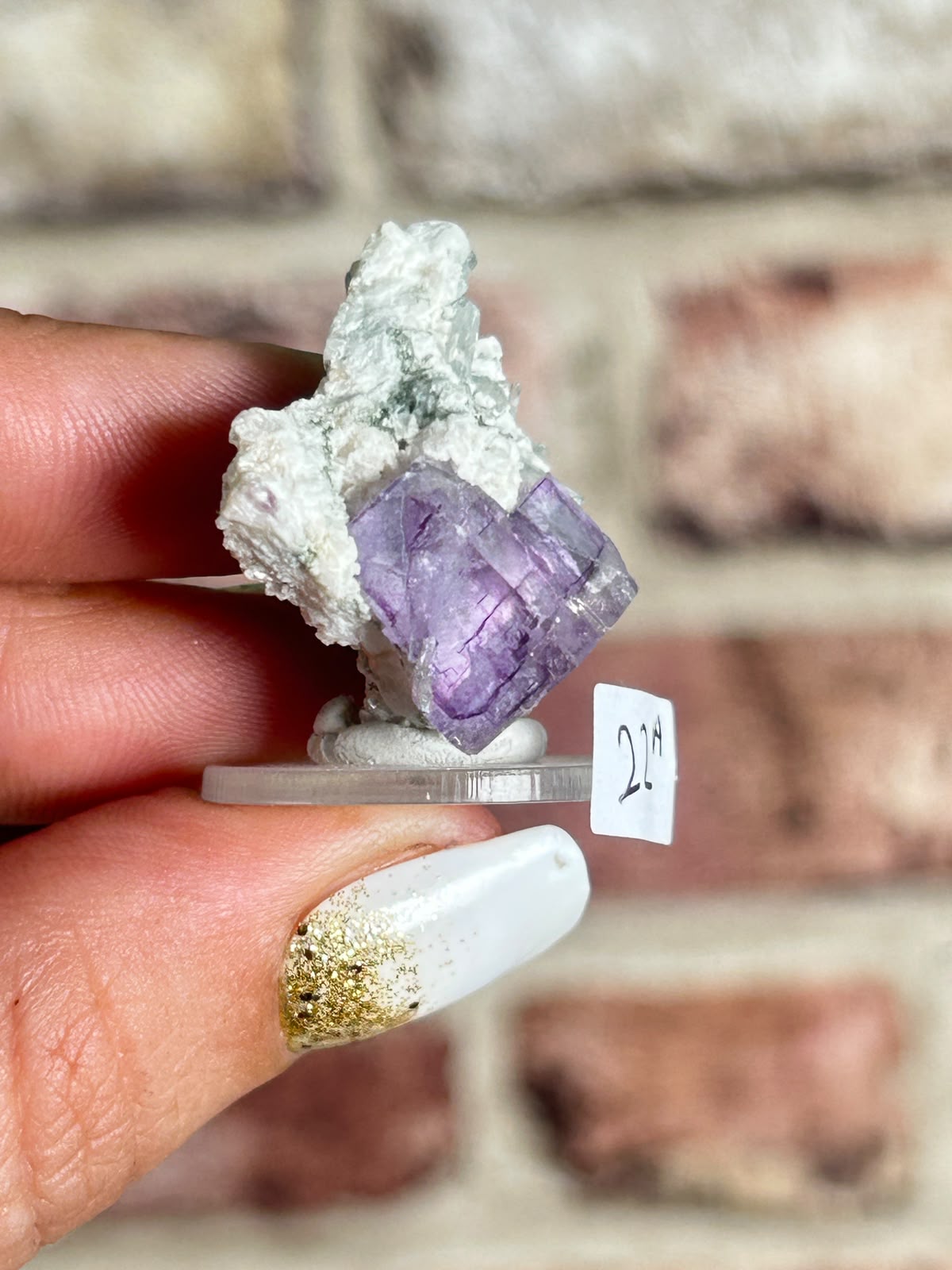 Purple Fluorite (Yaogangxian Mine) A