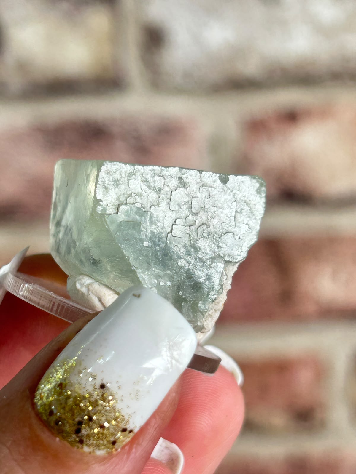 Green Fluorite Cube (Xianghualing Mine) B