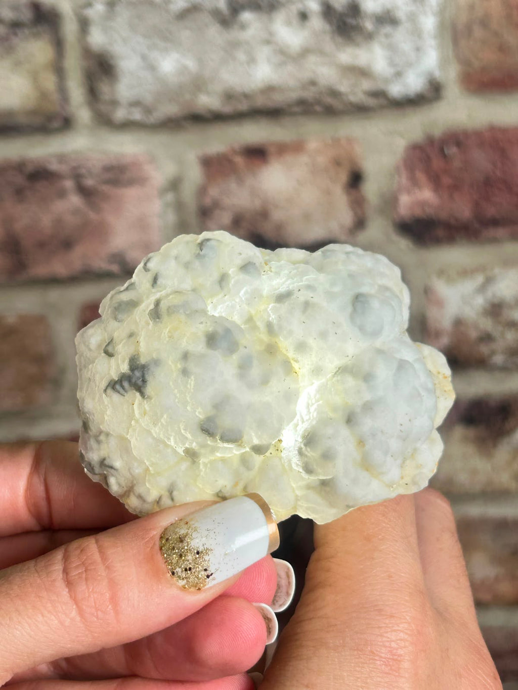 Botryoidal Fluorite with Pyrite D