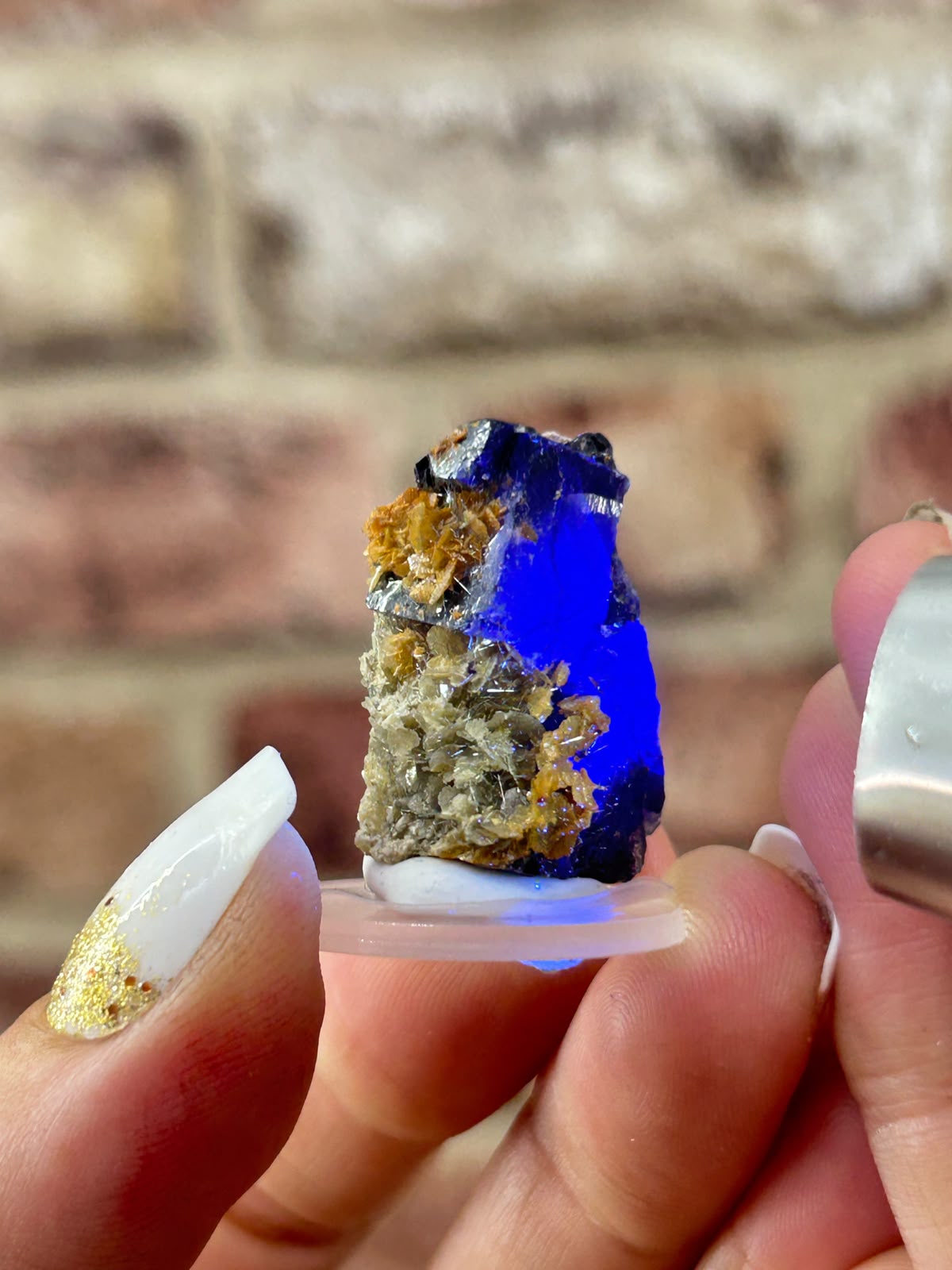 Phantom Fluorite with Actinolite & Rutile A
