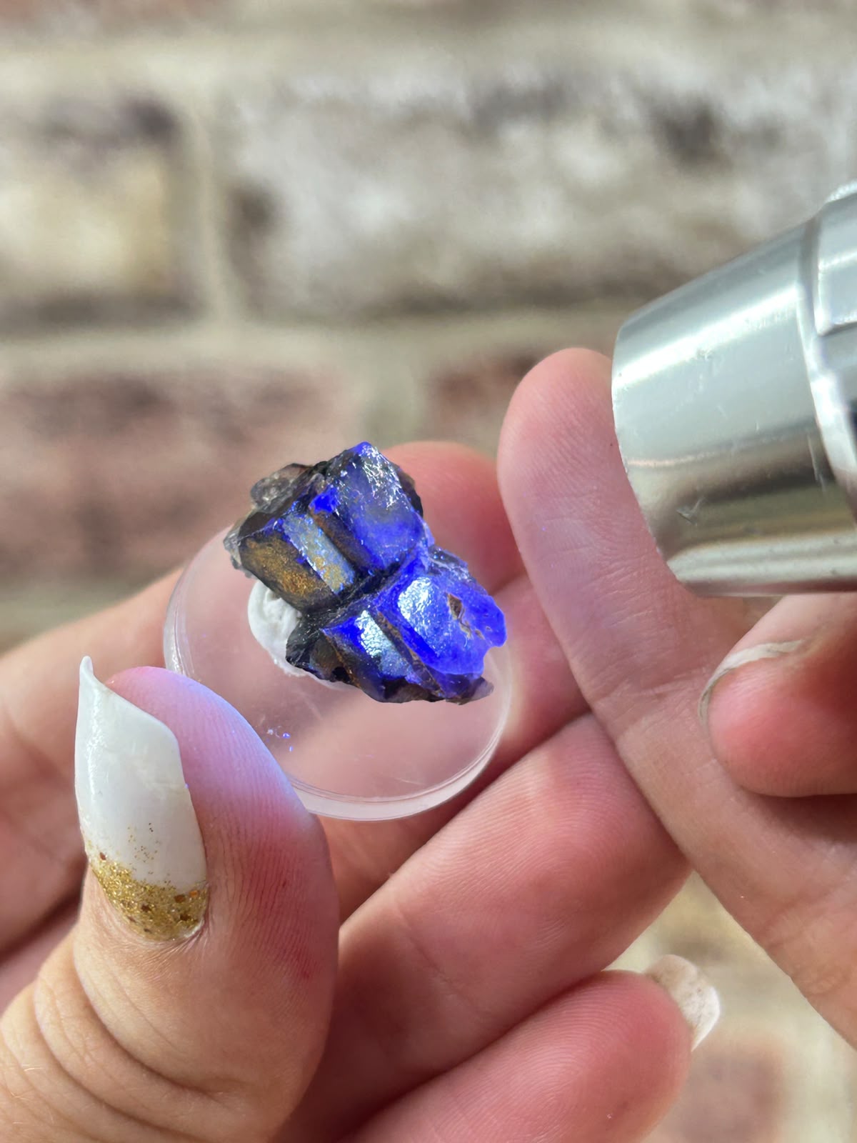 Phantom Fluorite with Actinolite & Rutile B