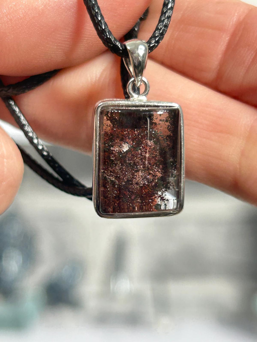 S925 Garden Quartz Pendant #3