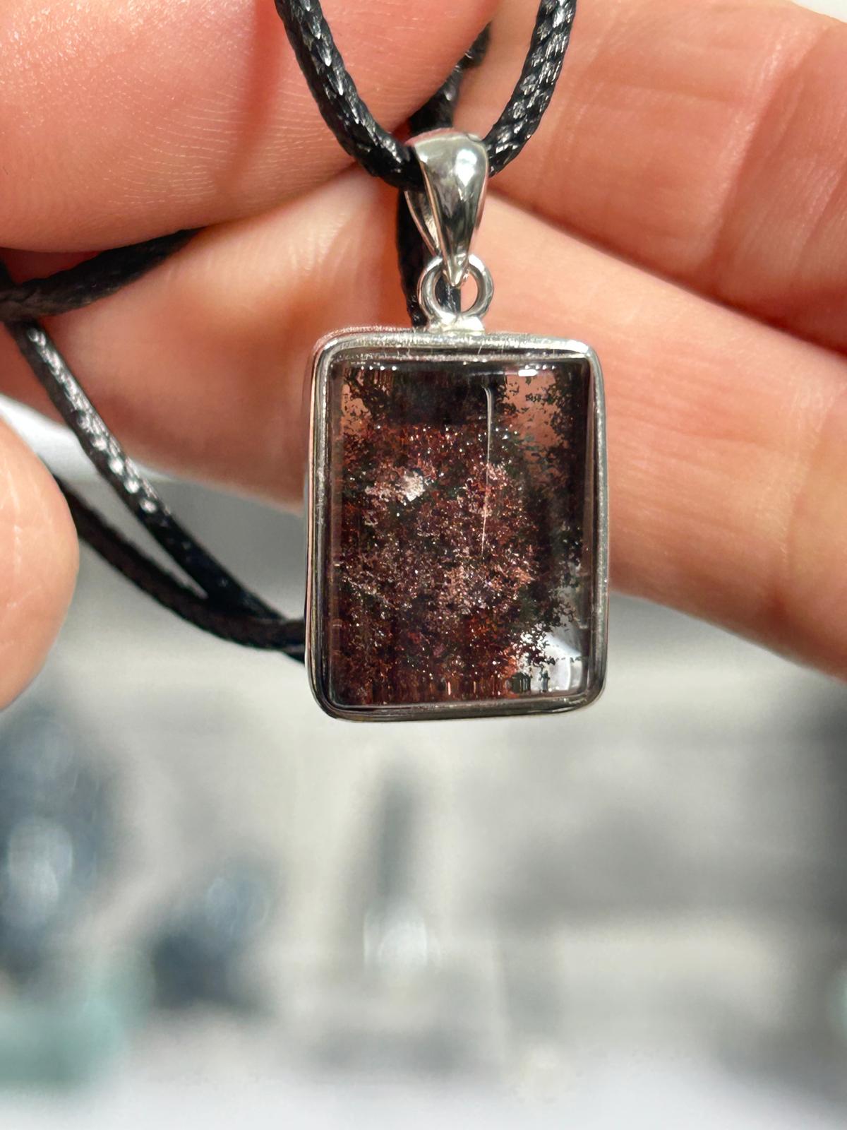 S925 Garden Quartz Pendant #3