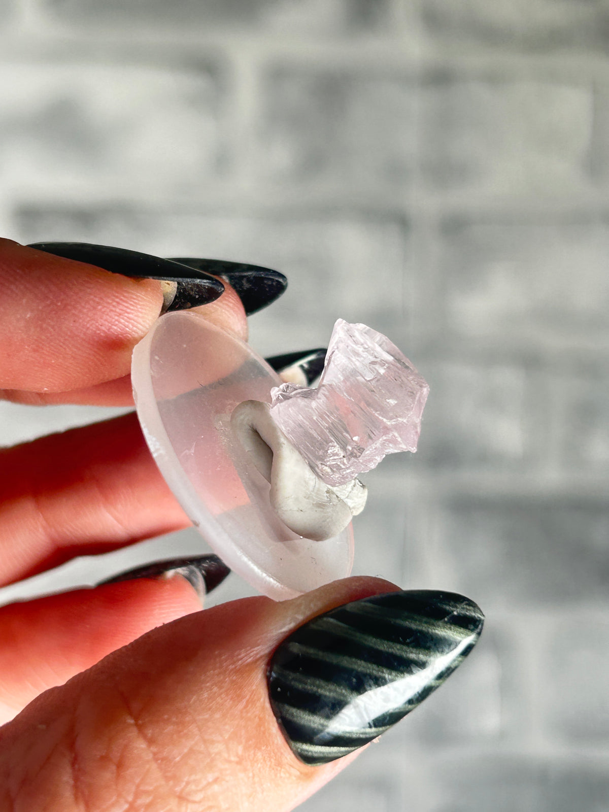 Natural Raw Kunzite Specimen