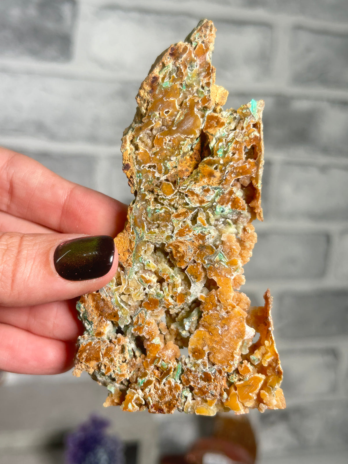 “Indonesian Smithsonite” Garnierite with Quartz M
