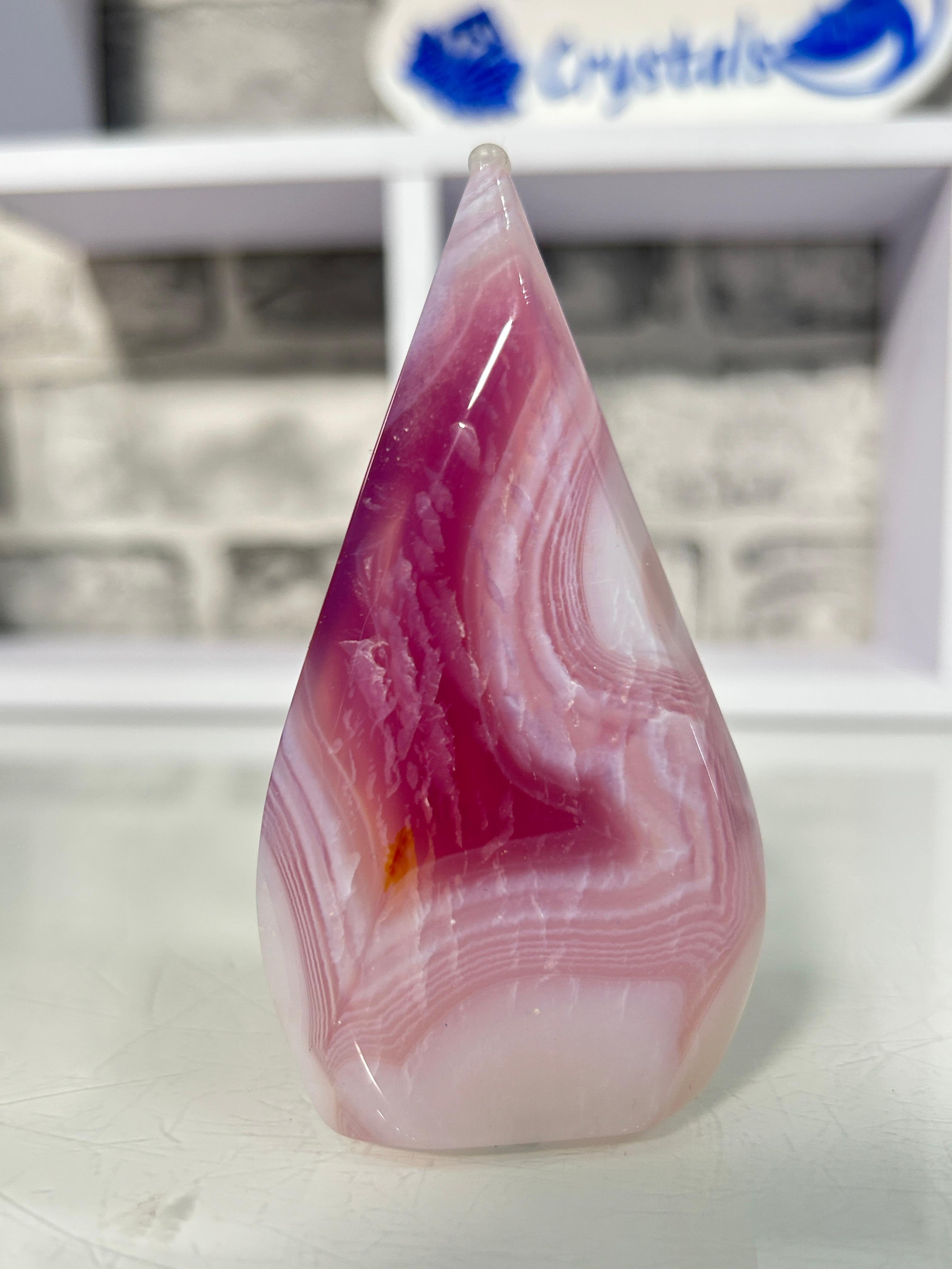 Jelly Agate Teardrops 🍬