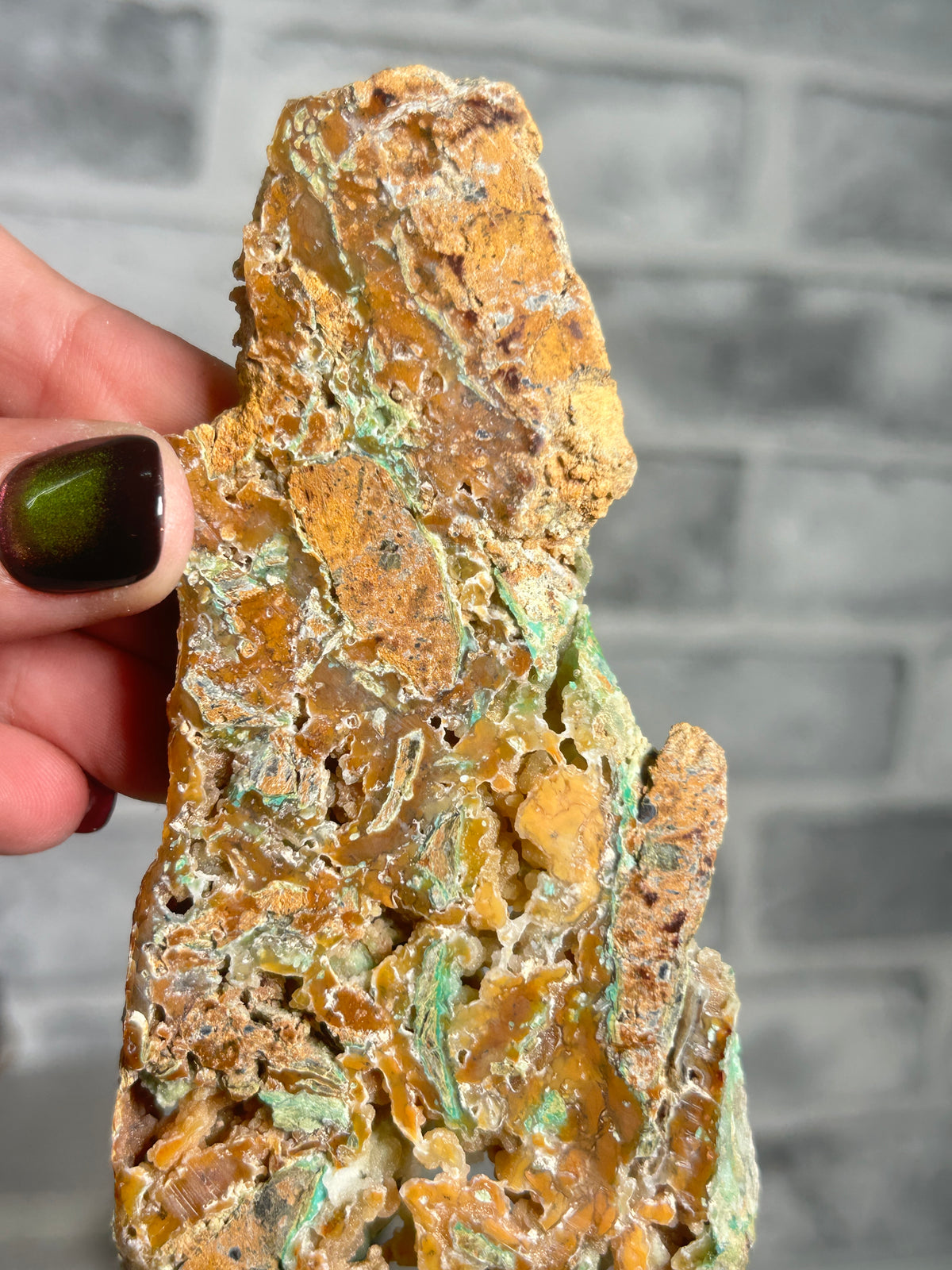 “Indonesian Smithsonite” Garnierite with Quartz N