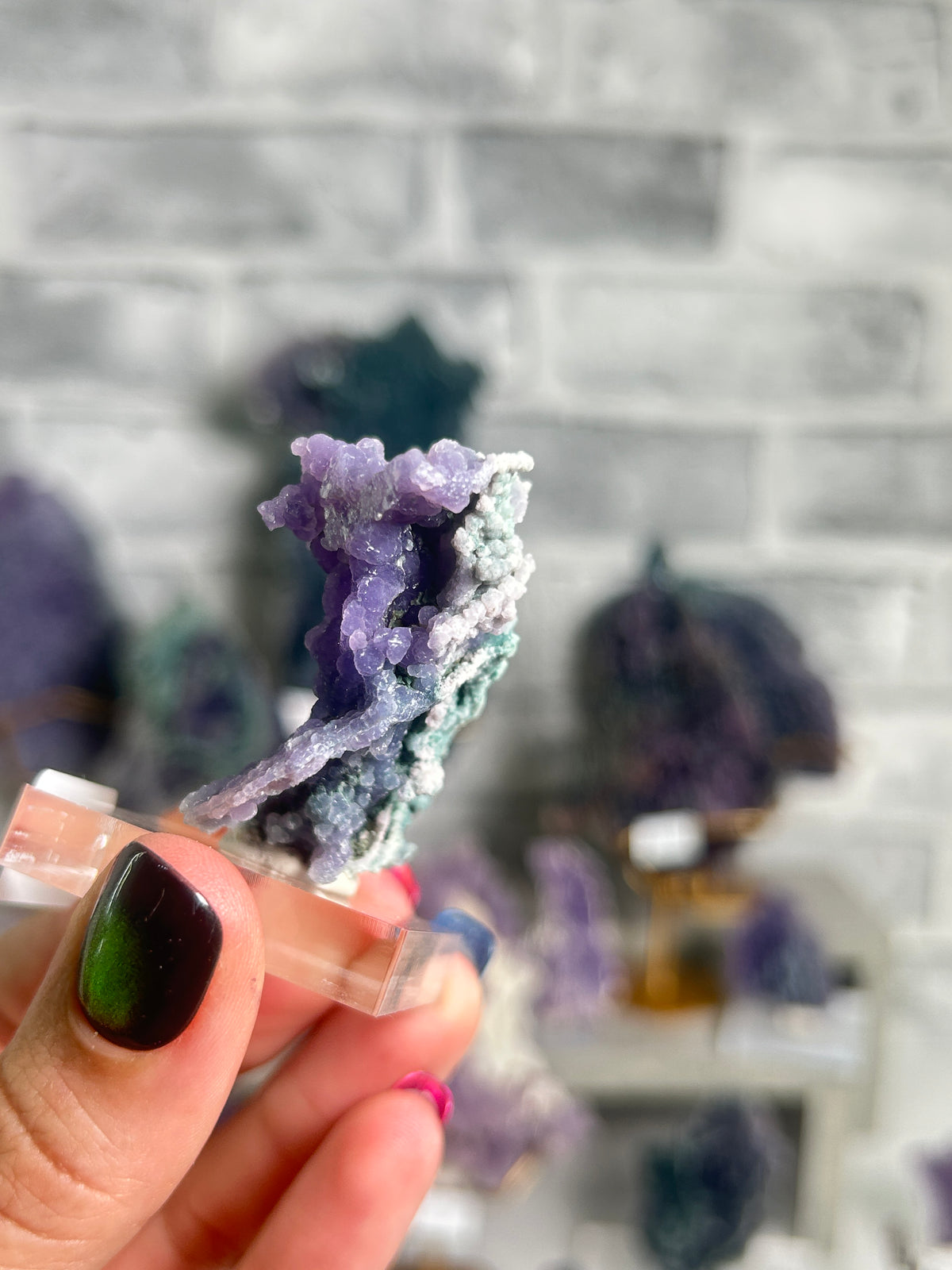 Grape Agate Cluster L
