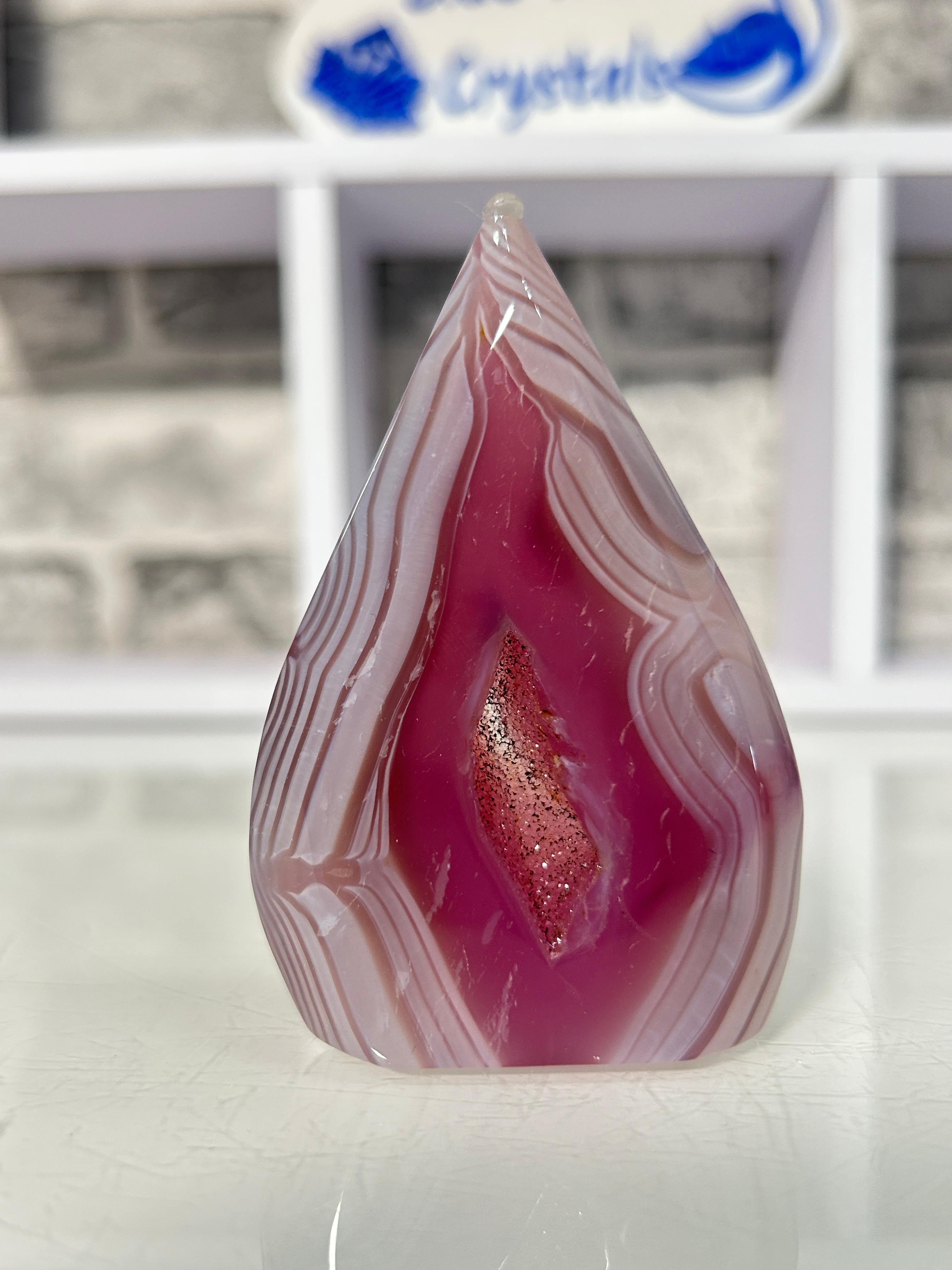 Jelly Agate Teardrops 🍬