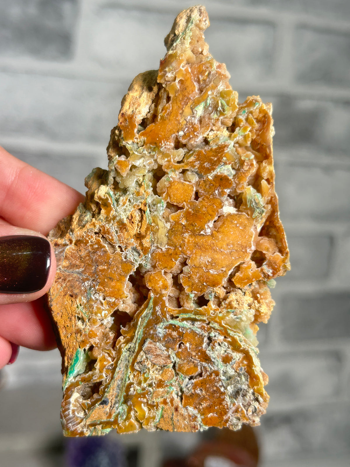 “Indonesian Smithsonite” Garnierite with Quartz H