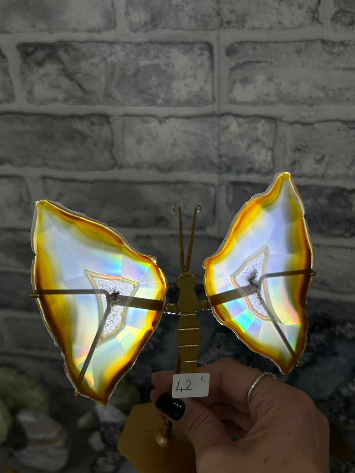 Iris Agate Wings #3