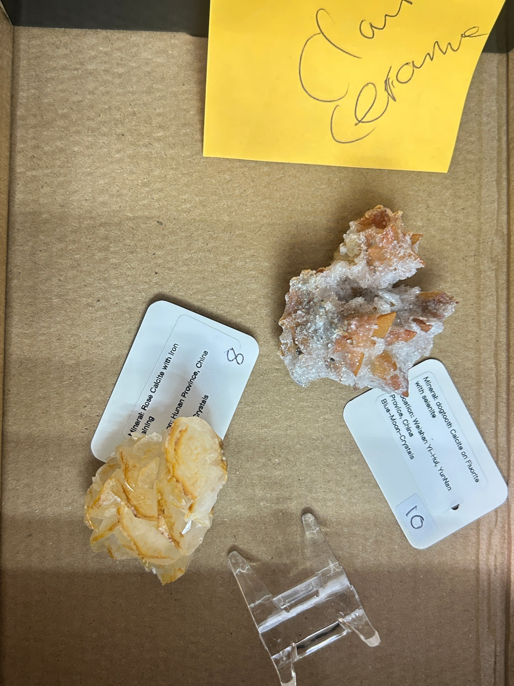 Live Sale Claims - Ceramics