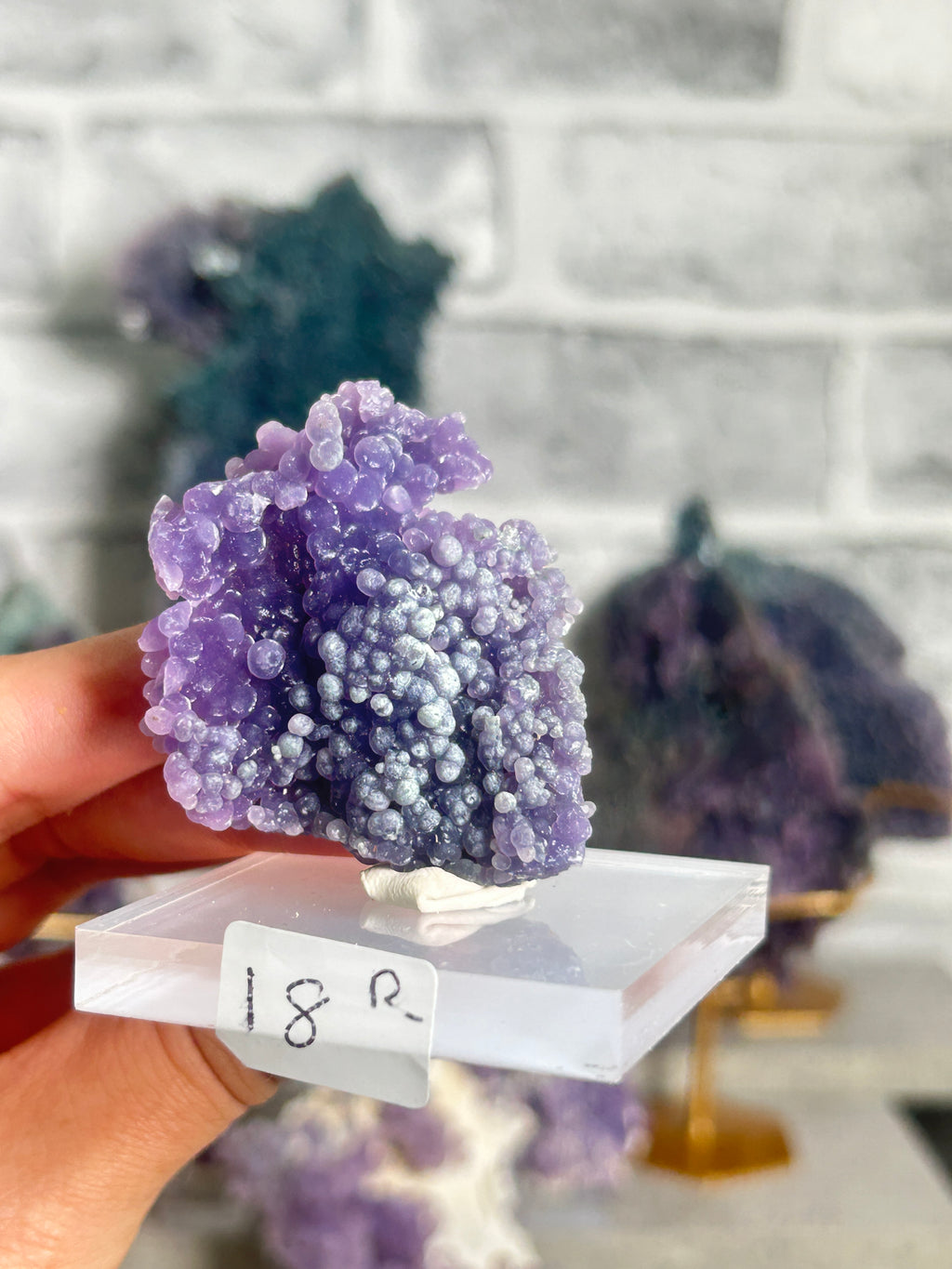 Grape Agate Cluster R