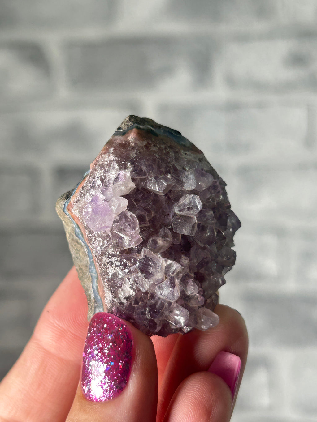 Mini amethyst cluster ￼