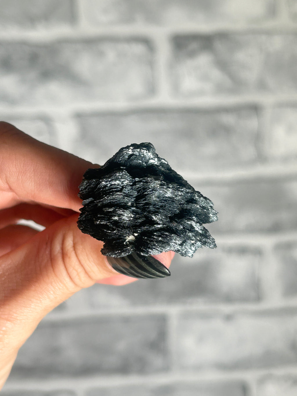 Specularite rose from Inner Mongolia