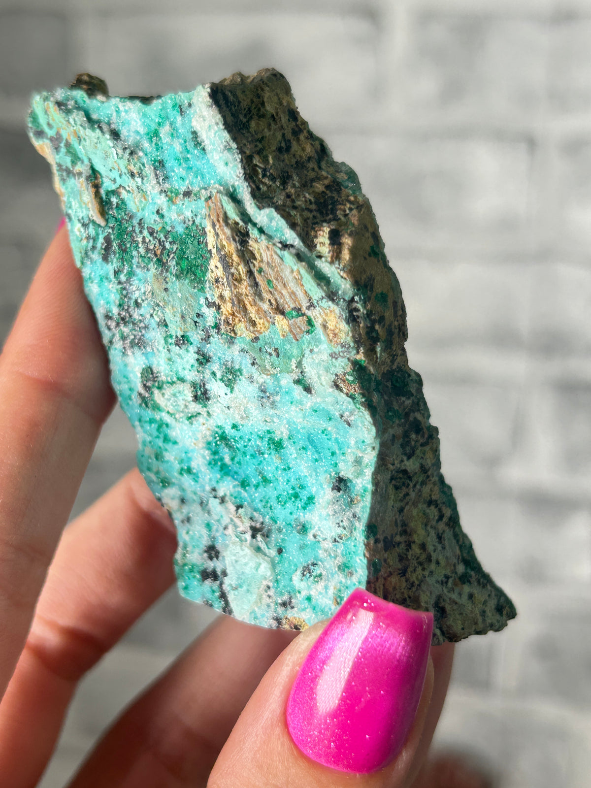 Crysicolla and Malachite raw