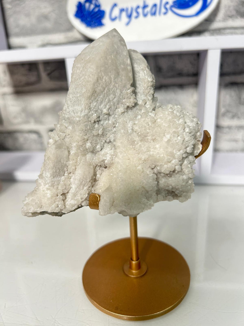 Candle Quartz With Fluorite
