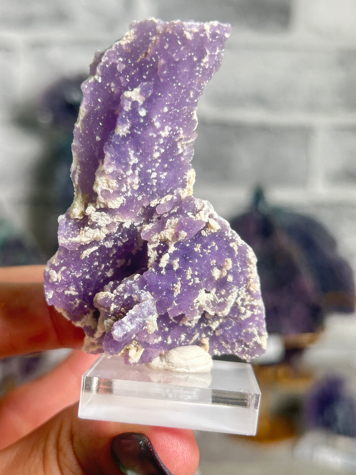 Grape Agate Cluster S