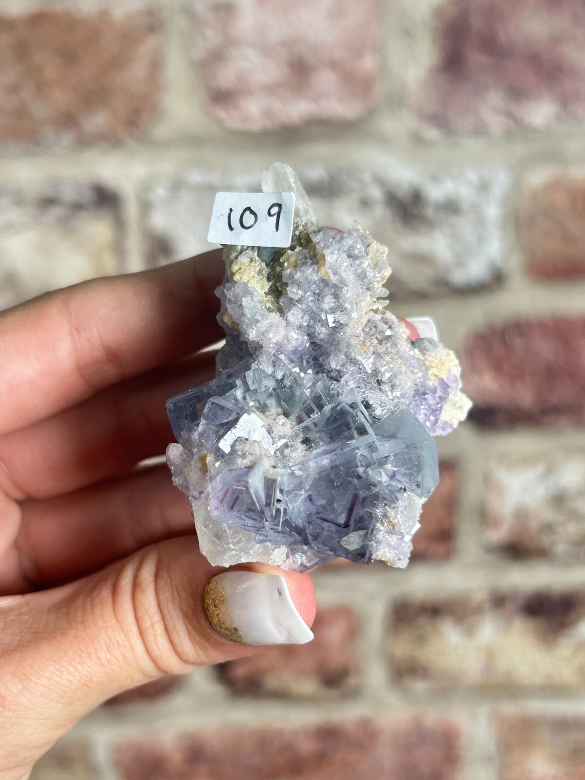 Lavender Blue Fluorite (Yaogangxian Mine)