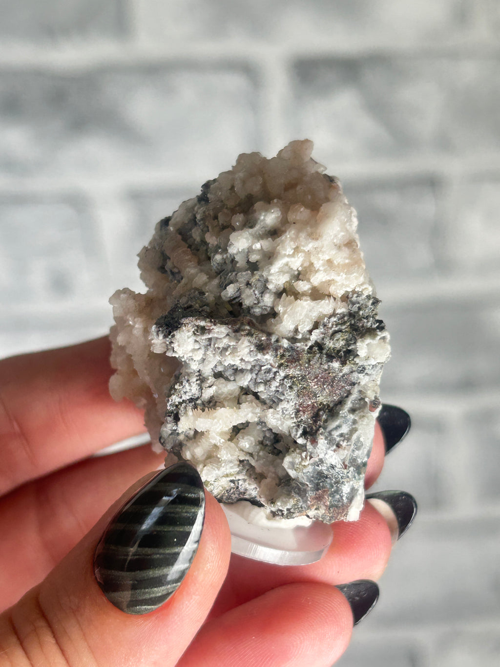 Specularite with Calcite from inner Mongolia