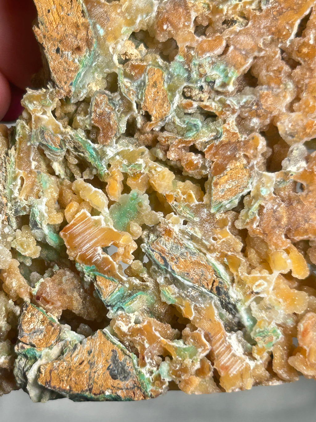 “Indonesian Smithsonite” Garnierite with Quartz L