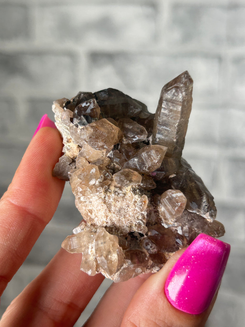 Smokey Quartz Cluster Madagasca
