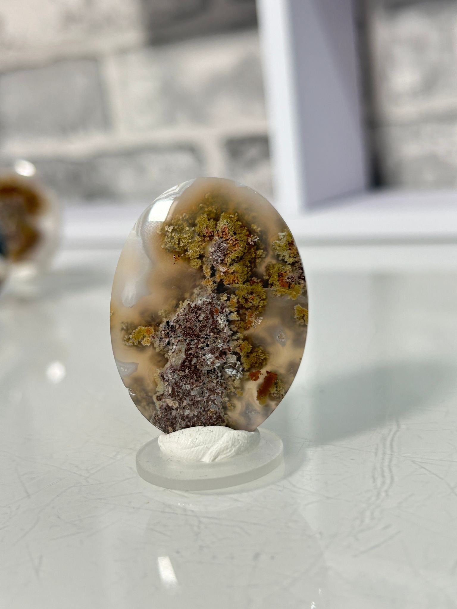 Scenic Moss Cabochon