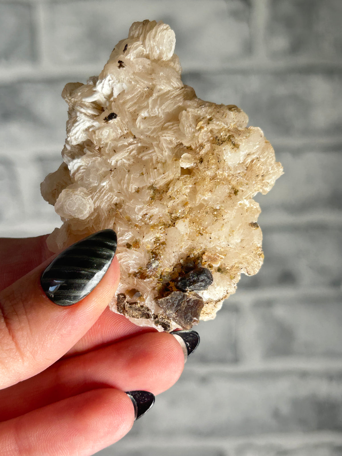 Coin Calcite,  Huanggang Fe-Sn Deposit, Inner Mongolia