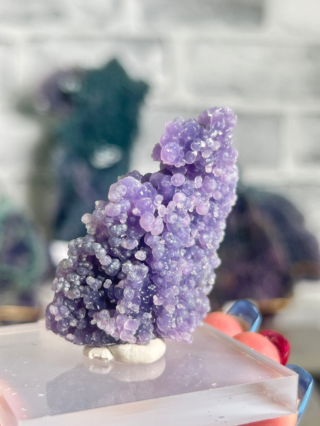 Grape Agate Cluster R