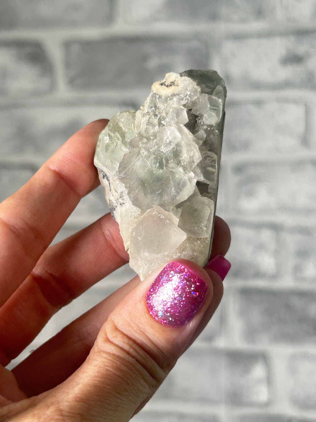 Fluorite with sugar
