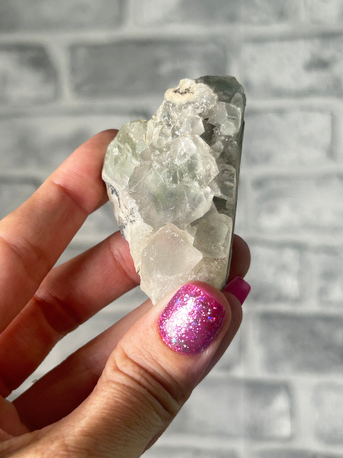 Fluorite with sugar