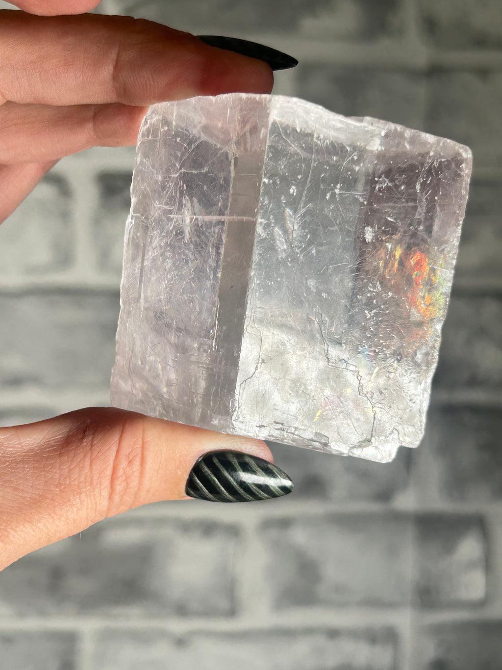 Lavender Optical Calcite
