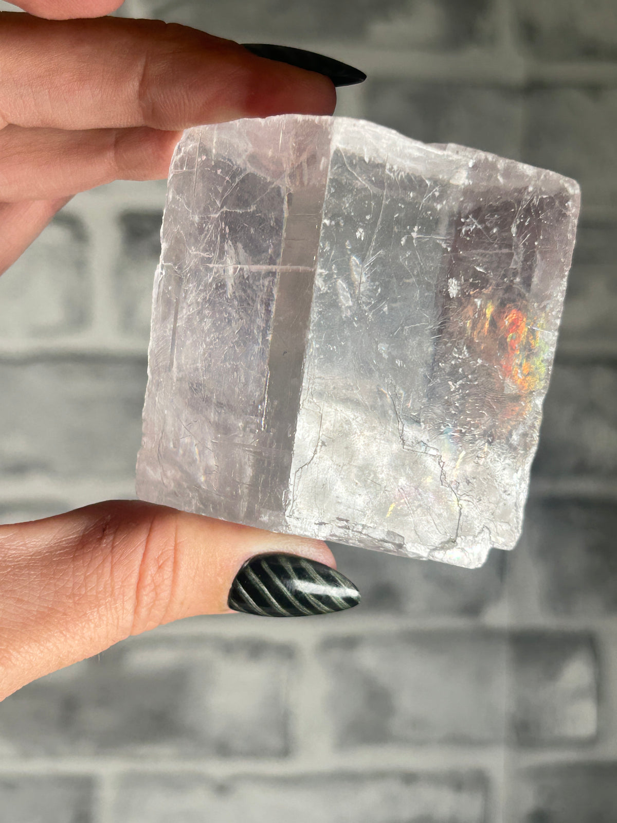 Lavender Optical Calcite