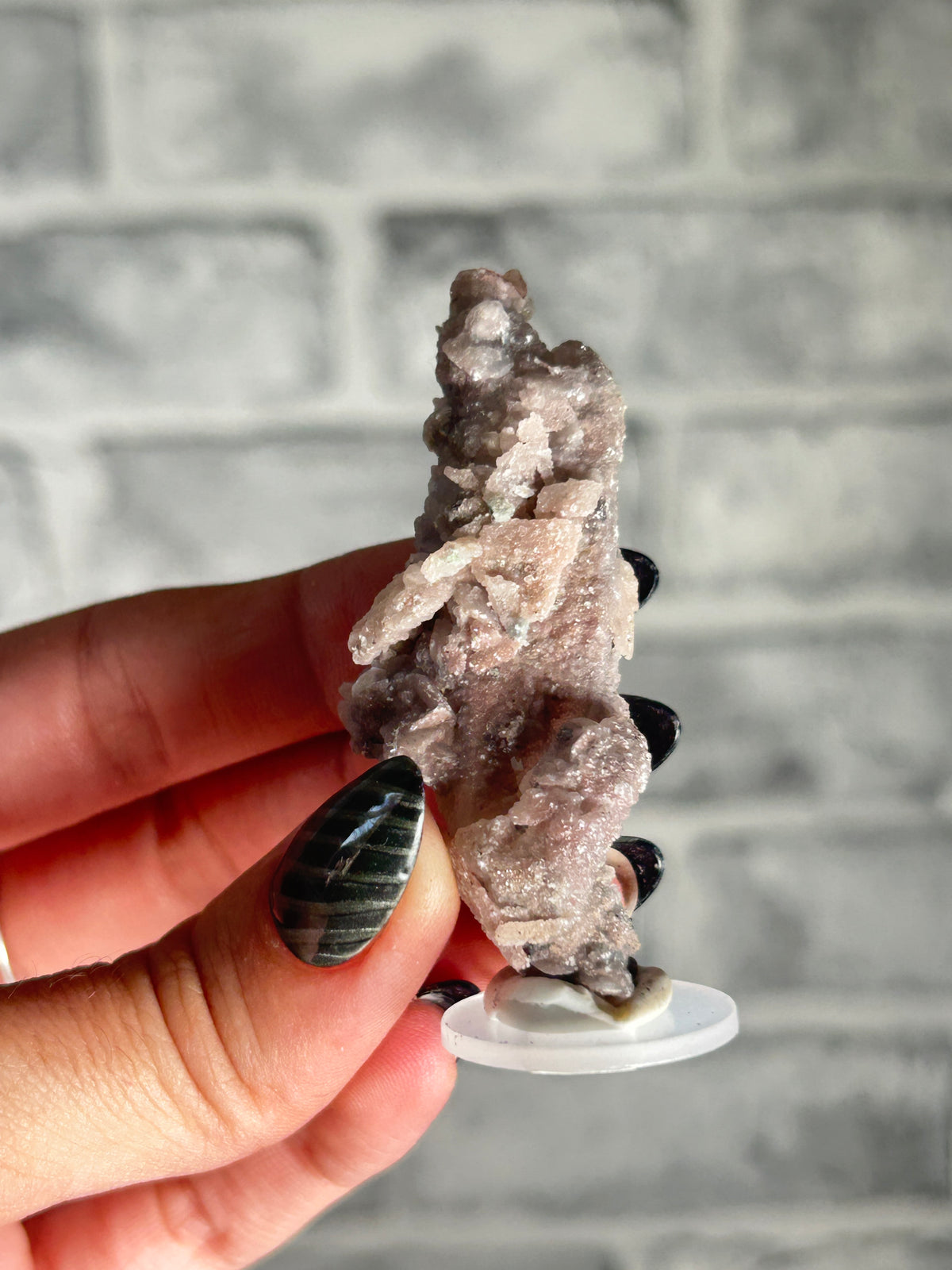 Candle Quartz with Specularite and  Calcite, Huanggang Fe-Sn Deposit, Inner Mongolia