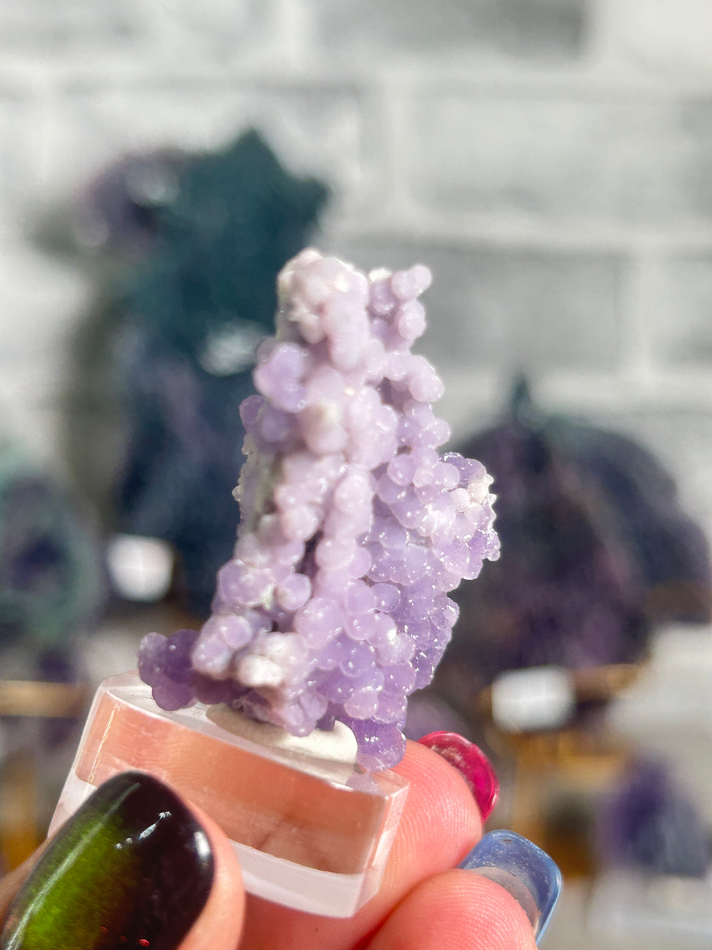 Grape Agate Cluster Q