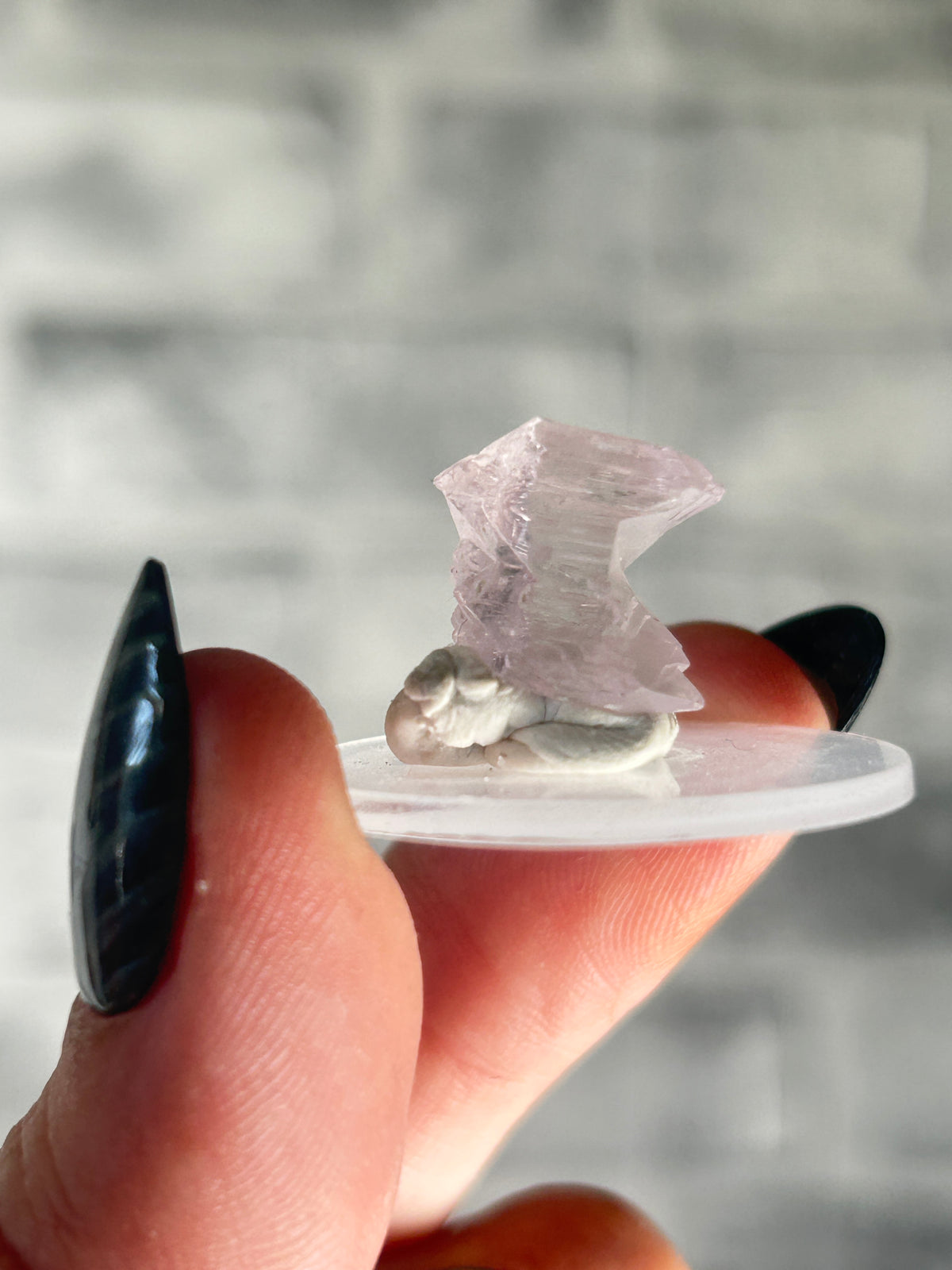 Natural Raw Kunzite Specimen